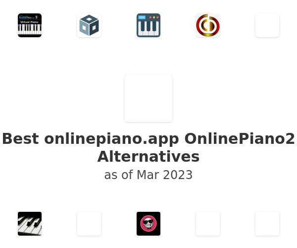 Best onlinepiano.app OnlinePiano2 Alternatives