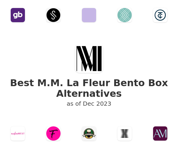 Best M.M. La Fleur Bento Box Alternatives