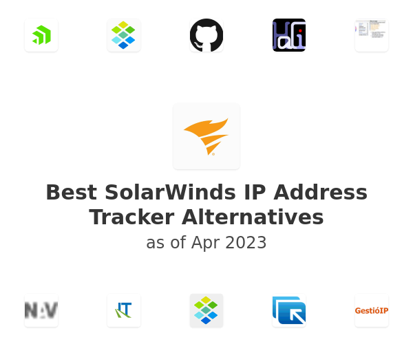 Best SolarWinds IP Address Tracker Alternatives