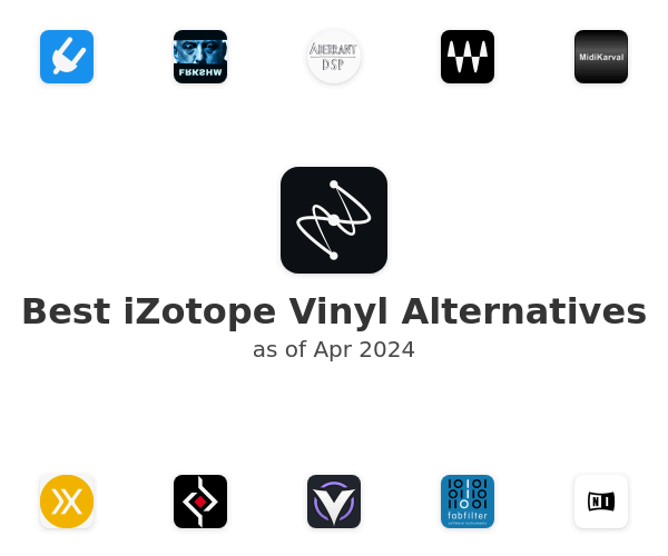 Best iZotope Vinyl Alternatives