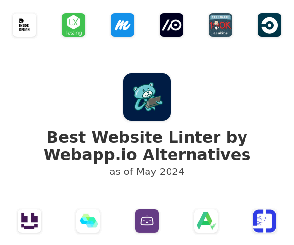 Best Website Linter by Webapp.io Alternatives