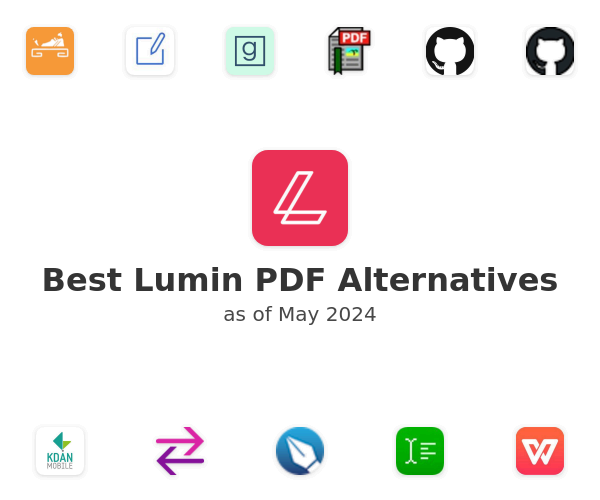 Best Lumin PDF Alternatives