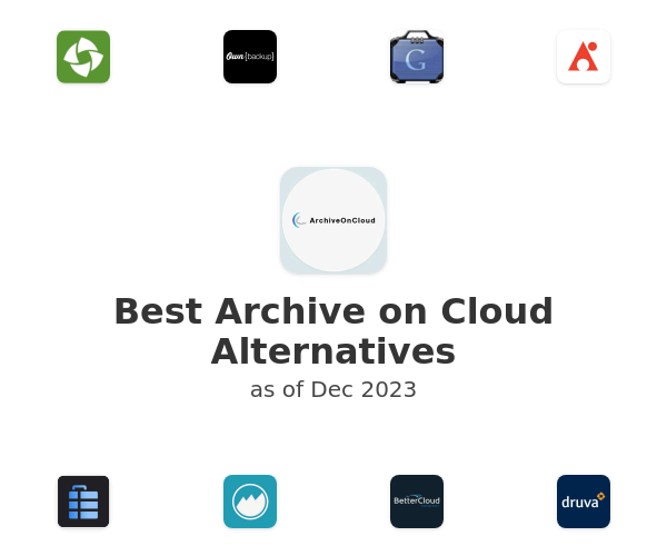 Best Archive on Cloud Alternatives