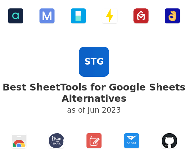 Best SheetTools for Google Sheets Alternatives