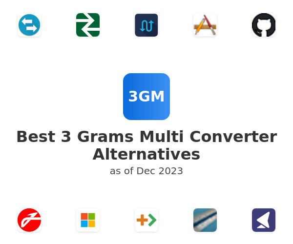 Best 3 Grams Multi Converter Alternatives