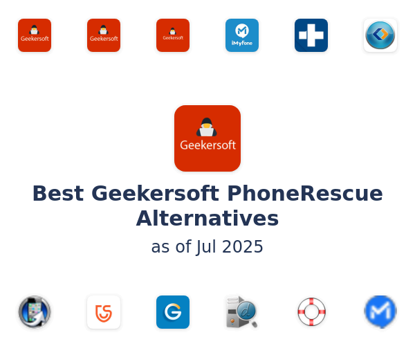 Best Geekersoft PhoneRescue Alternatives