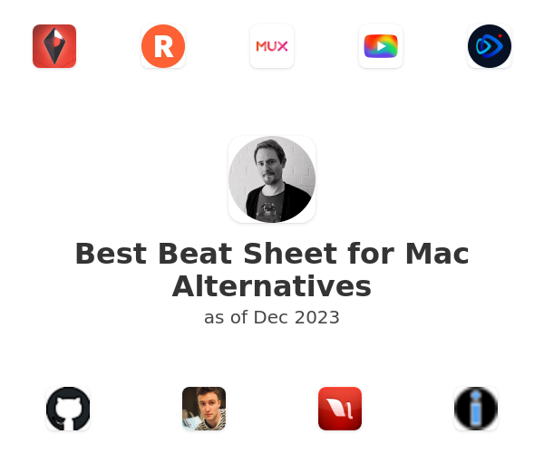 Best Beat Sheet for Mac Alternatives