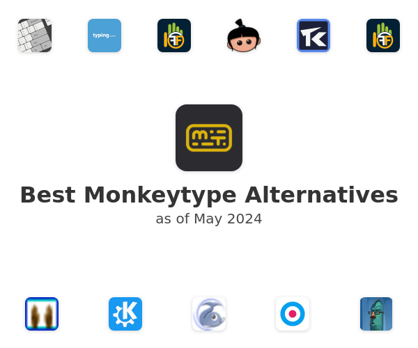Best Monkeytype Alternatives