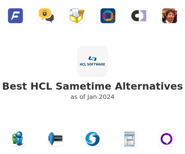 Best HCL Sametime Alternatives