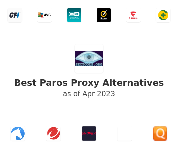 Best Paros Proxy Alternatives