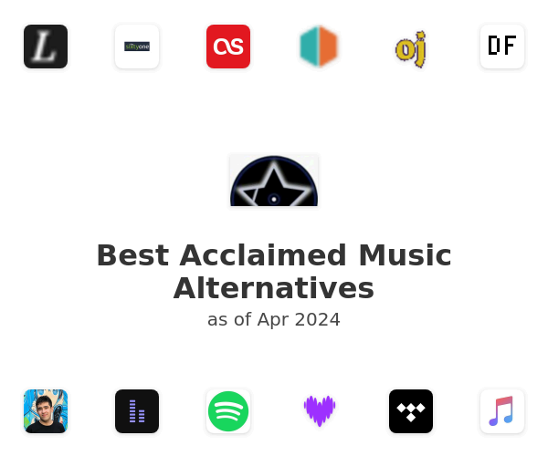 Best Acclaimed Music Alternatives