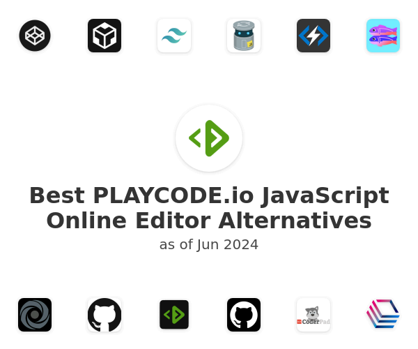 Best PLAYCODE.io JavaScript Online Editor Alternatives