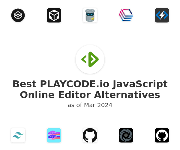 Best PLAYCODE.io JavaScript Online Editor Alternatives