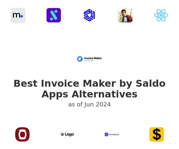 Best Invoice Maker by Saldo Apps Alternatives
