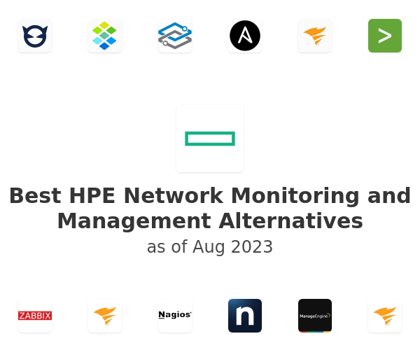 Best HPE Network Monitoring and Management Alternatives