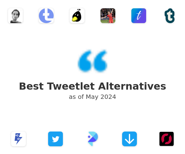 Best Tweetlet Alternatives