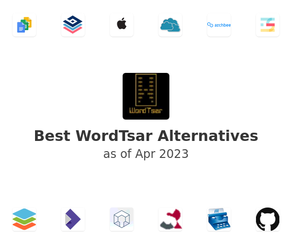 Best WordTsar Alternatives