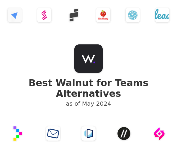 Best Walnut for Teams Alternatives