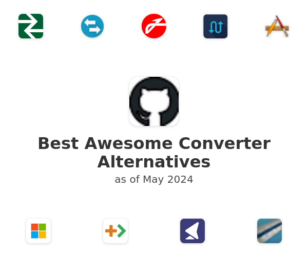 Best Awesome Converter Alternatives