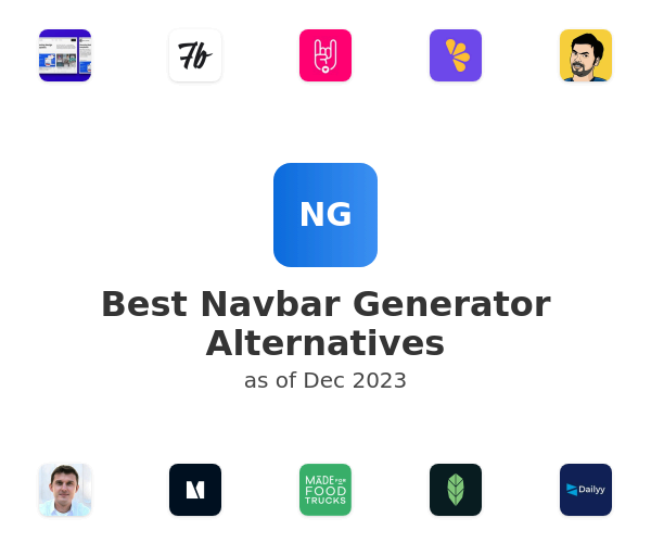 Best Navbar Generator Alternatives