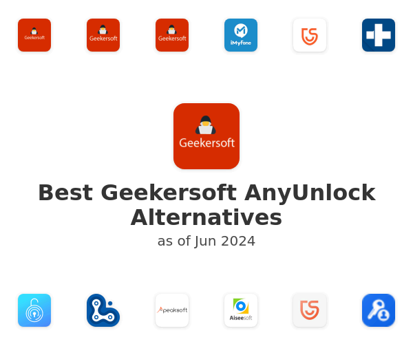 Best Geekersoft AnyUnlock Alternatives