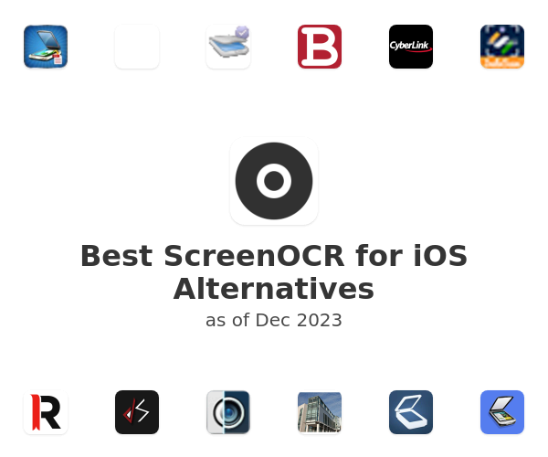 Best ScreenOCR for iOS Alternatives