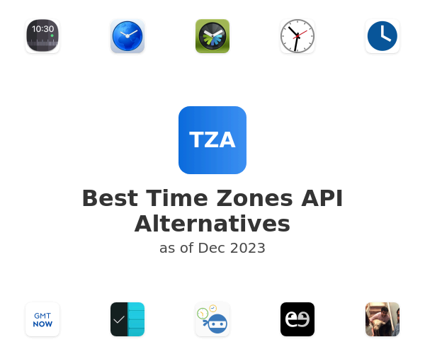 Best Time Zones API Alternatives