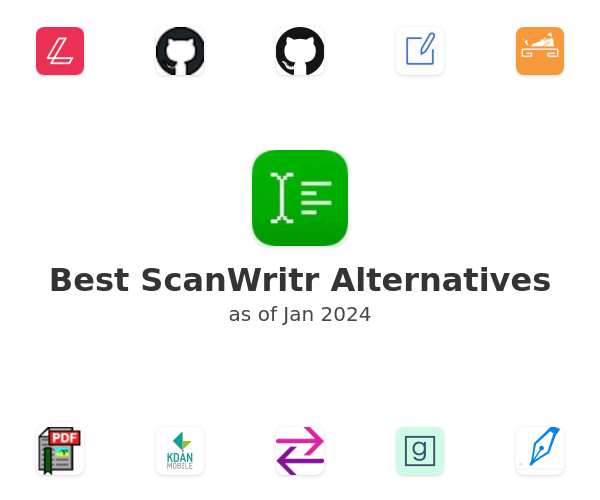 Best ScanWritr Alternatives