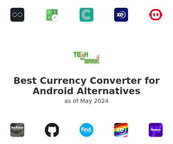 Best Currency Converter for Android Alternatives