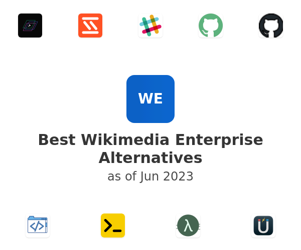 Best Wikimedia Enterprise Alternatives