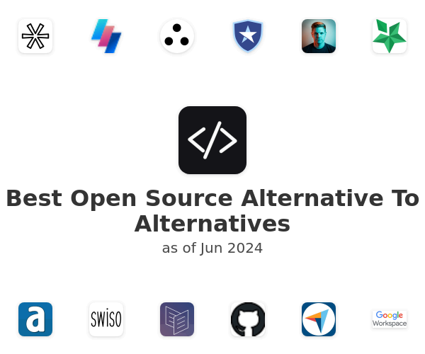 Best Open Source Alternative To Alternatives