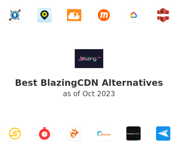 Best BlazingCDN Alternatives