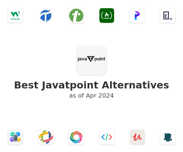 Best Javatpoint Alternatives