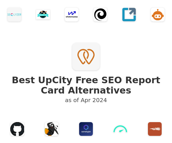 Best UpCity Free SEO Report Card Alternatives