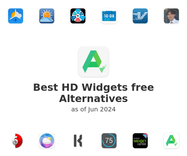 Best HD Widgets free Alternatives