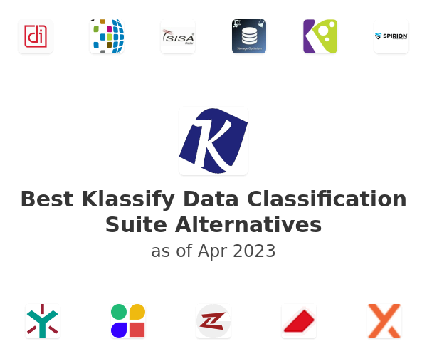 Best Klassify Data Classification Suite Alternatives