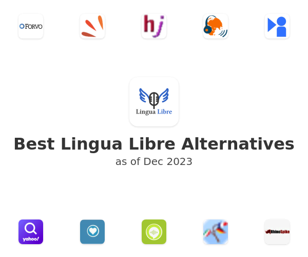 Best Lingua Libre Alternatives