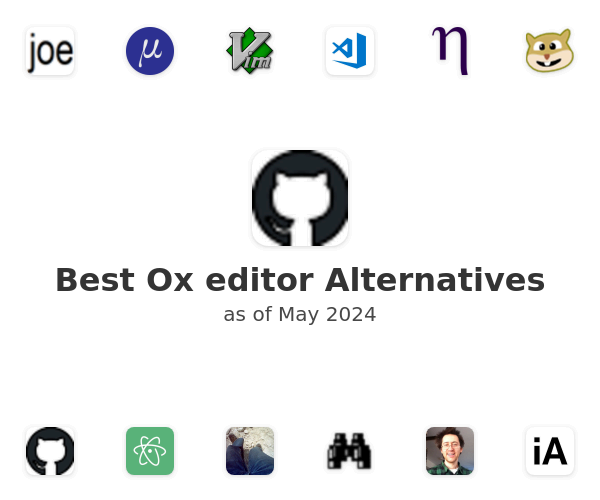 Best Ox editor Alternatives