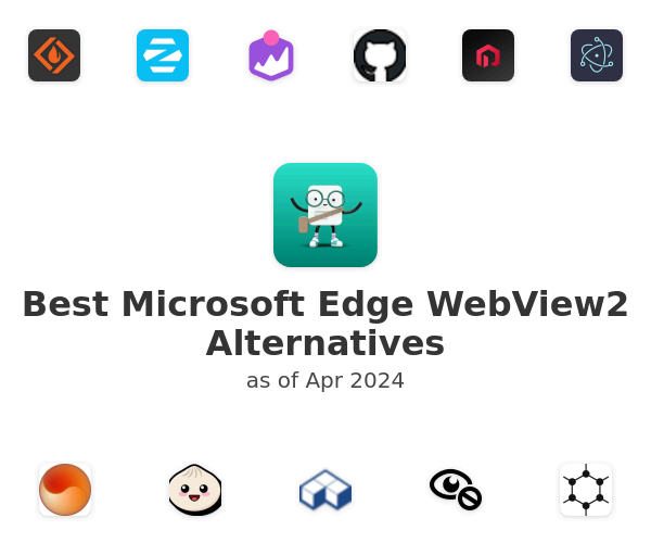 Best Microsoft Edge WebView2 Alternatives