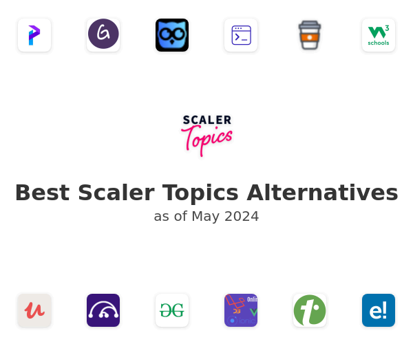 Best Scaler Topics Alternatives