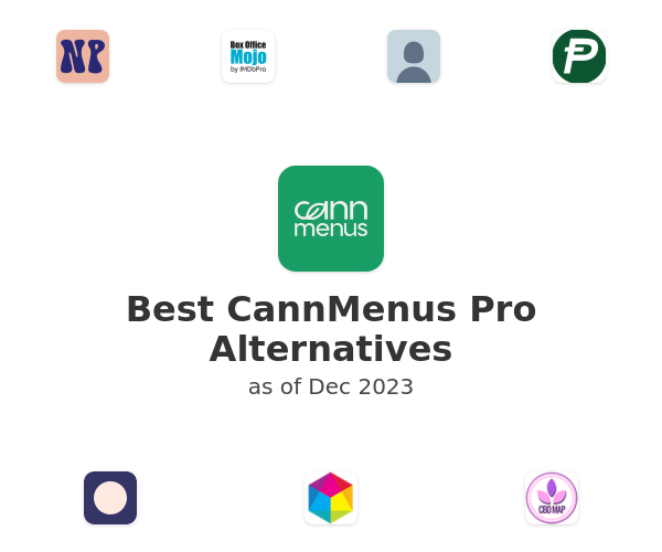 Best CannMenus Pro Alternatives