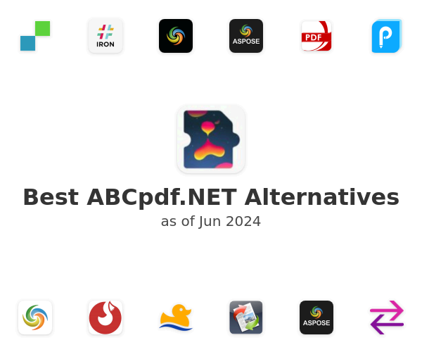Best ABCpdf.NET Alternatives