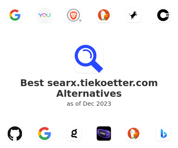Best searx.tiekoetter.com Alternatives