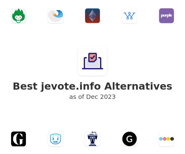Best jevote.info Alternatives