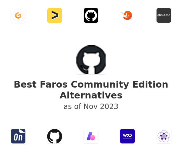 Best Faros Community Edition Alternatives