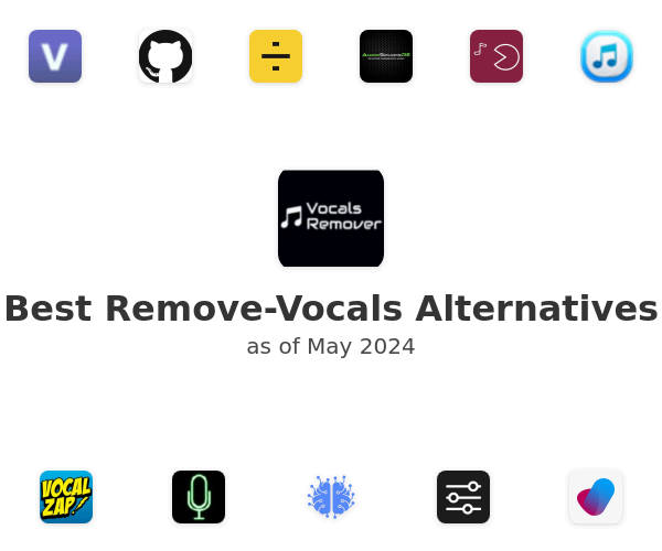 Best Remove-Vocals Alternatives