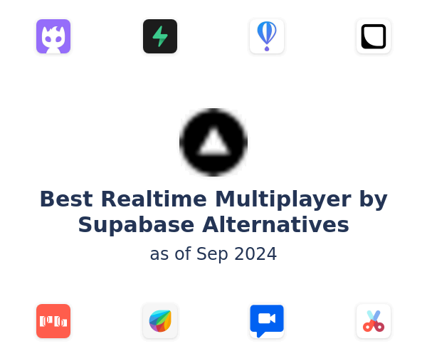 Best Realtime Multiplayer by Supabase Alternatives