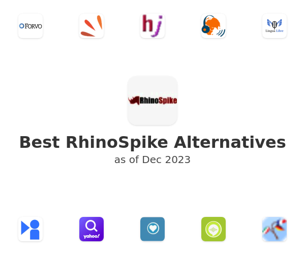 Best RhinoSpike Alternatives