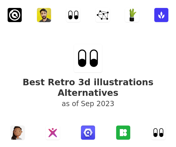 Best Retro 3d illustrations Alternatives