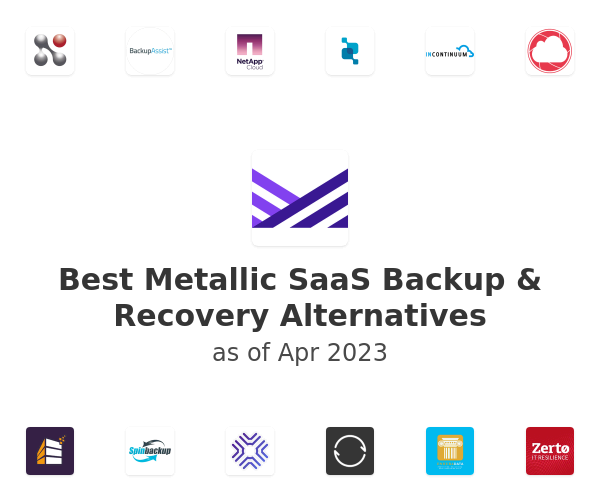 Best Metallic SaaS Backup & Recovery Alternatives
